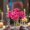 4-Pack Magenta Silk Hydrangea Artificial Flowers – Lifelike 20" Long Stem Bouquets for Home, Party, Wedding, and Table Centerpiece Decor (Rose Red)